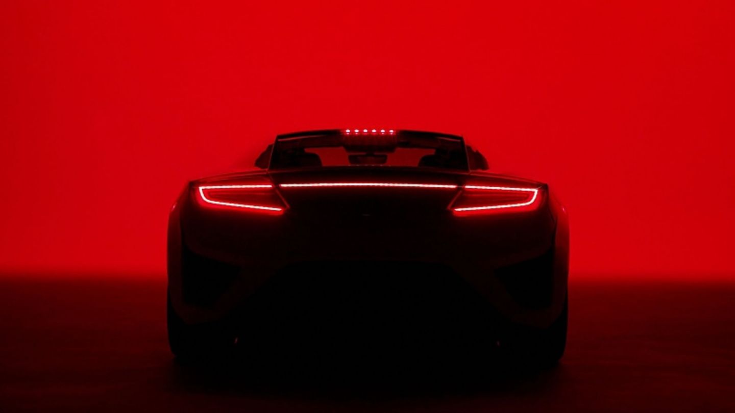 Die Bilder des Acura NSX sind beeindruckend