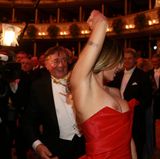 Elisabetta Canalis, Richard Lugner