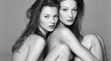 Kate Moss und Carla Bruni