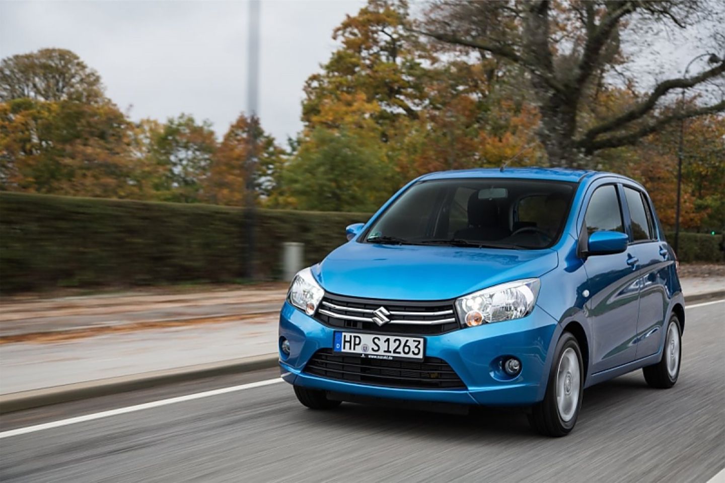 Die Formensprache des Suzuki Celerio ist eher barock