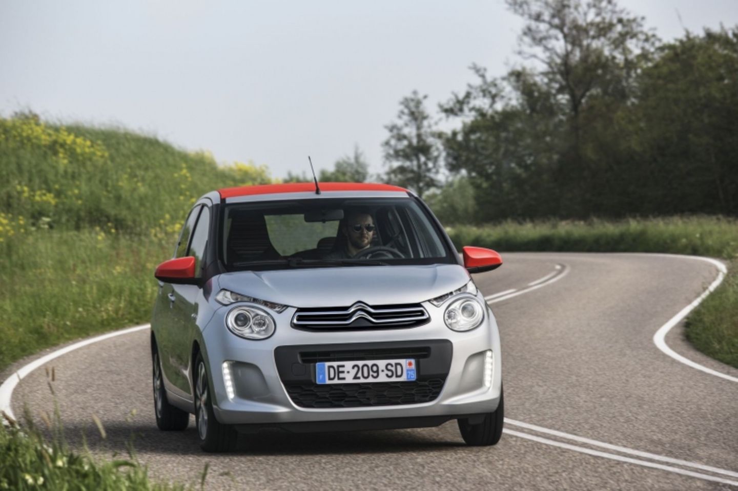 Der Citroen C1 fällt auf Der Citroen C1 fällt auf