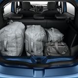 Der Kofferraum des Dacia Sandero fasst 320 bis 1.200 Liter