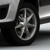 15 Zoll groß sind seine Räder.