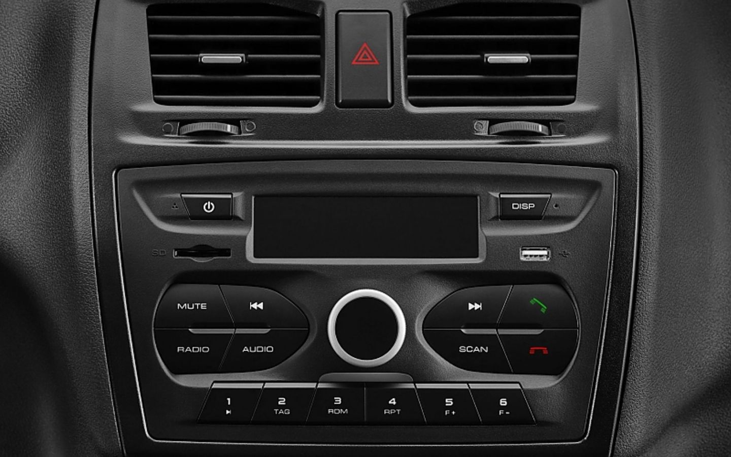 Das Audiosystem ist inklusive.