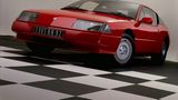 Futuristische Form: Der Alpine GT V6 (1985 bis 1987)