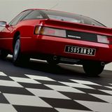 Das Heck des Alpine GT V6 (1985 bis 1987)