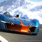 Heißes Geschoss, aber nur virtuell: Der Alpine Vision Gran Turismo Prototyp