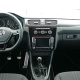 Das Cockpit des neuen VW Caddy Alltrack.