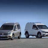 Den VW Caddy Alltrack gibt es in der Pkw- und der Kastenwagen-Konfiguration.