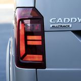 Der VW Caddy Alltrack wiegt knapp 1,5 Tonnen.