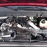 Der V8 des Ford F-350.