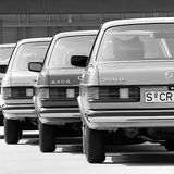 Selbstzünder als starkes Team: Die Limousinen 200 D, 220 D, 240 D und 300 D der Mercedes-Benz Baureihe W 123.