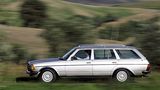Großer Raum und großer Stil: Das T-Modell der 1977 vorgestellten Mercedes-Benz Baureihe 123 setzte Maßstäbe für Freizeit- und Fa