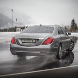 Mercedes Fahrertraining für Panzerlimousinen