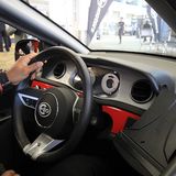 Das Cockpit des Elio.