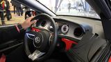 Das Cockpit des Elio.