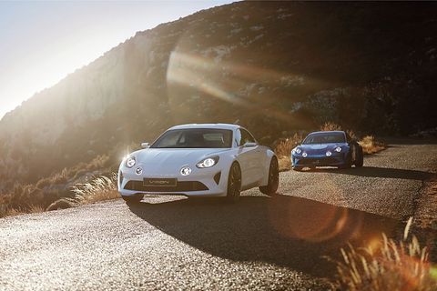 Der Alpine Vision schafft den Sprint von null auf 100 km/h in 4,5 Sekunden