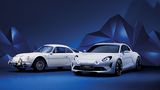 Vorbild und Nachfolger: A110 Berlinette (links) und Alpine Vision