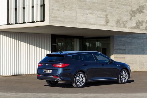 Der Kia Optima Sportswagon feiert beim Genfer Automobil-Salon seine Weltpremiere