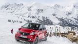 Der Berg ruft und der Smart Forfour folgt