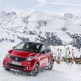 Der Berg ruft und der Smart Forfour folgt