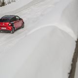 Auch im Schnee kommt der Smart Forfour gut klar
