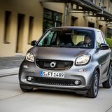 Den Smart wird es bald als Elektromobil geben