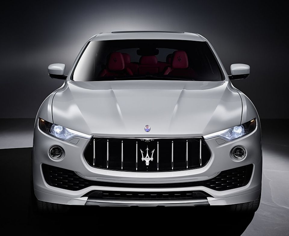 Maserati Levante 2016 - mächtiger Kühlergrill Maserati Levante 2016 - mächtiger Kühlergrill
