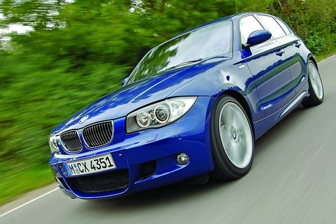 Der BMW (E87) 130i hat einen fahrdynamischen Heckantrieb