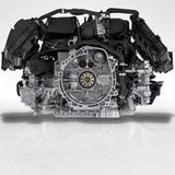 Der 2.5-Liter-Boxster-Motor leistet 350 PS