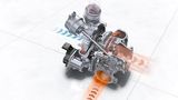 Beim Porsche Boxster S hat der Turbolader eine variable Turbinengeometrie