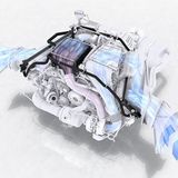 Porsche Boxster 718: Ladeluftkühlung