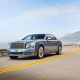 Den Einstieg macht der Bentley Mulsanne.