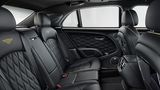 Der Fondbereich des Bentley Mulsanne Speed.