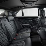 Der Fondbereich des Bentley Mulsanne Speed.
