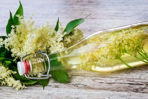 Küchentipp: So machen Sie Holunderblütensirup selber