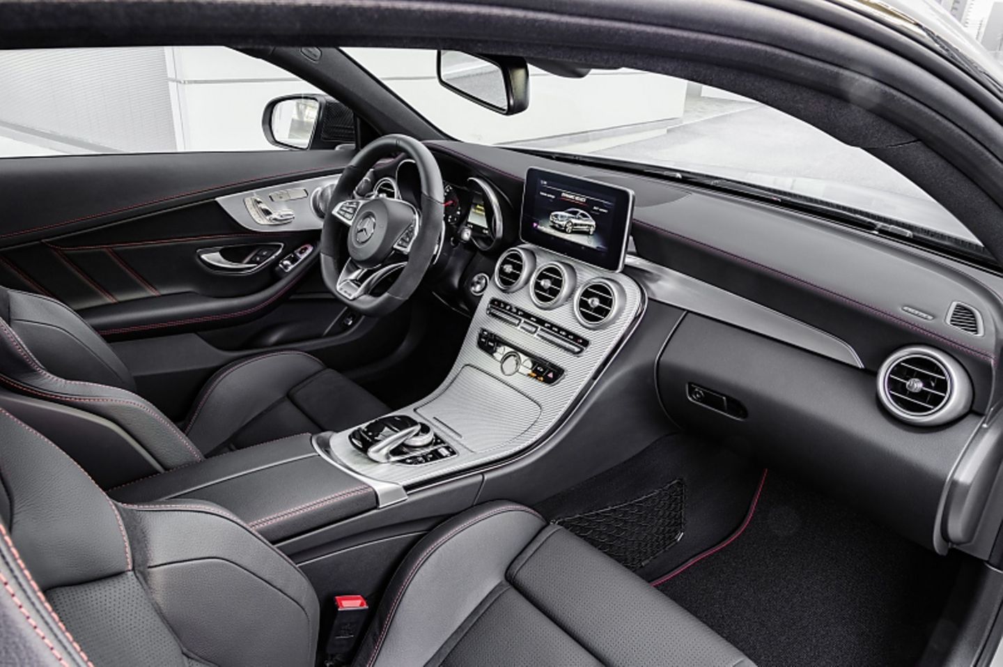 Mercedes AMG C 43 4matic Coupé - der Innenraum