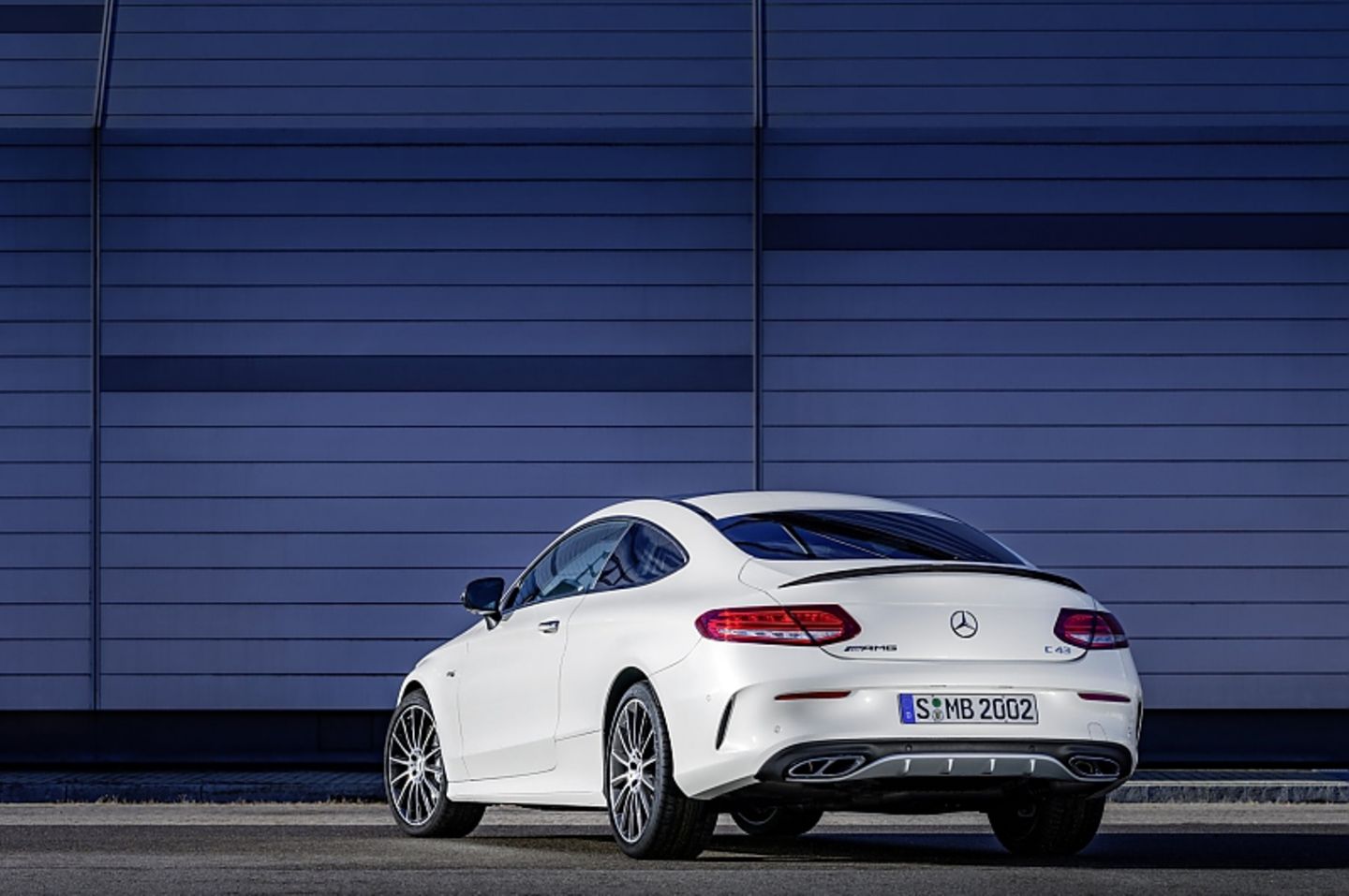 Mercedes AMG C 43 4matic Coupé - elegantes Heck