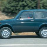 Lada Niva - und knapp 1,3 Tonnen schwer