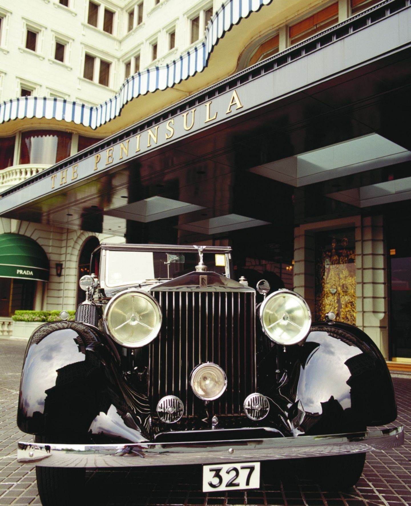 Das Peninsula Hotel in Hongkong nutzt einen Rolls-Royce Phantom II von 1934