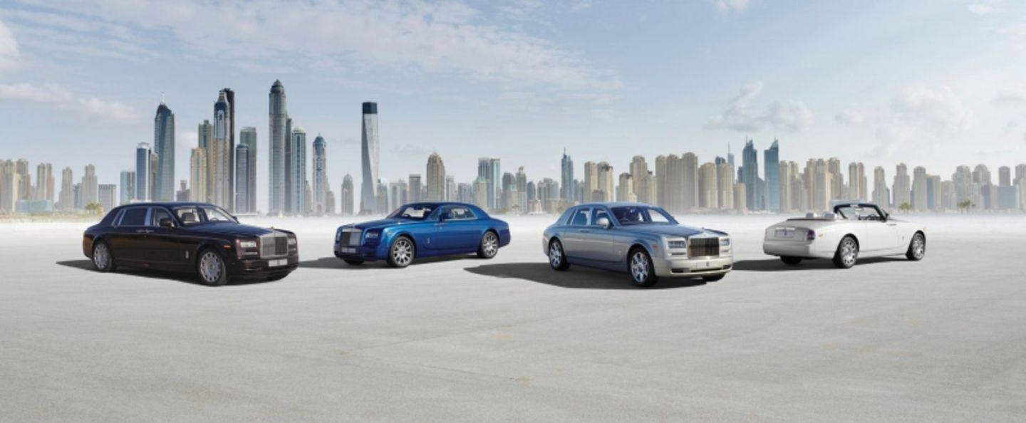 Die Rolls-Royce-Phantom-Familie