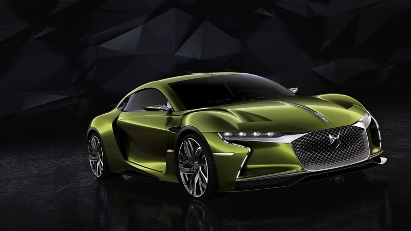 Der DS E-Tense ist nur 1,29 Meter hoch