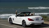 Mercedes SL 400 - am Heck nahezu unverändert