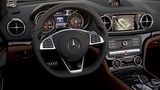 Das Cockpit des Mercedes SL 400