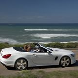 Mercedes SL 400 - 250 km/h Spitze und 0 auf Tempo 100 in 4,9 Sekunden