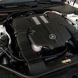 Mercedes SL 400 - der aufgeladene Sechszylinder mit drei Litern Hubraum klängt mäßig
