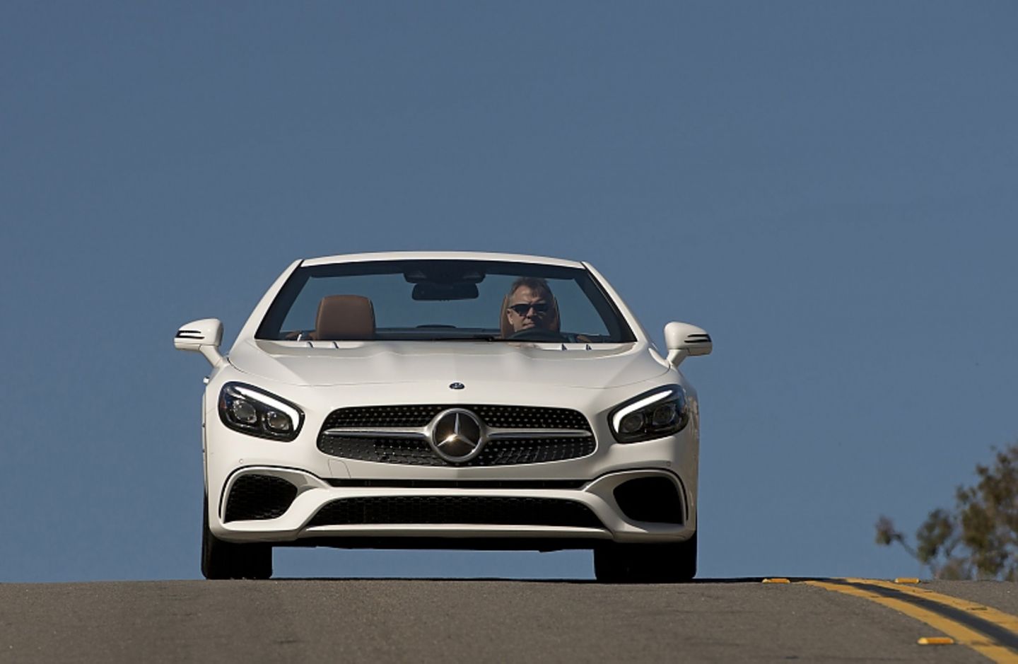 Mercedes SL 400 - einmal von vorn