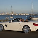 Mercedes SL 400 - im Hafen von San Diego