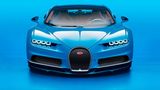 Die neue Bugatti-Front blitzt angriffslustig