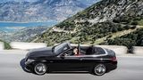 Bis zu 250 km/h ist das Mercedes-AMG C 43 4Matic Cabrio schnell.